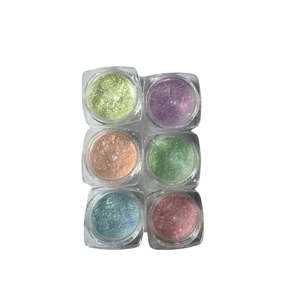 DECO FLAKES PASTEL*6